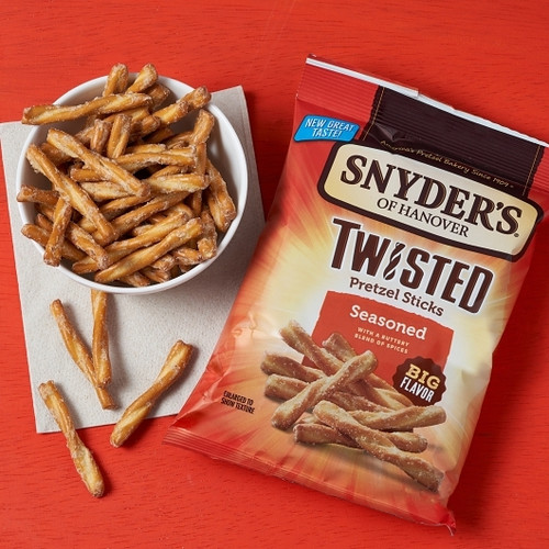 Snyder s Of Hanover Pretzel Seasoned Twist, 5 Ounces, 8 Per Case